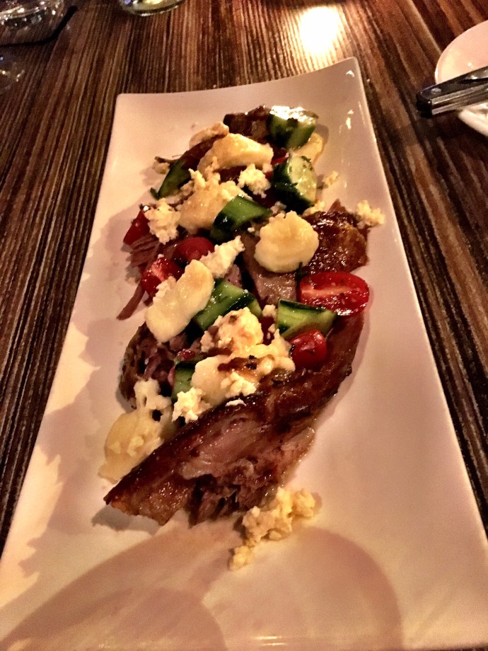 Second Course Slow Cooked Dorper Lamb Shoulder